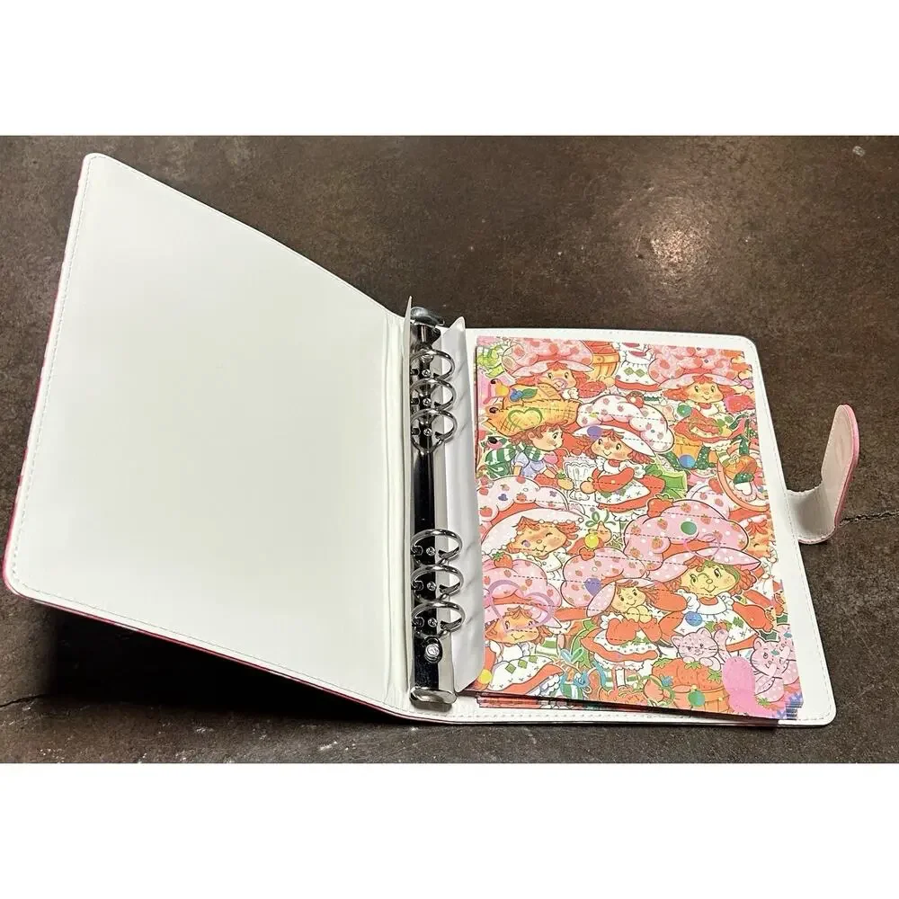 Strawberry Shortcake A5 Binder w/ Printed Stationery paper & Tote